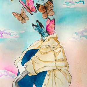 Print "Mariposas en la cabeza" - Imagen 2